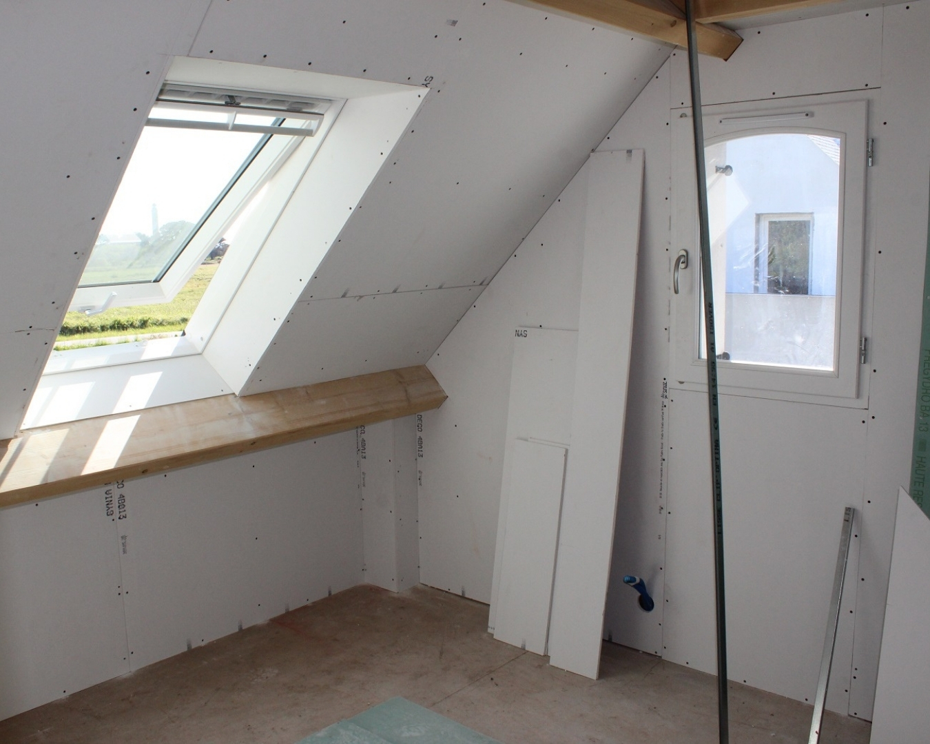 Placoplâtre à Belle-Île en mer