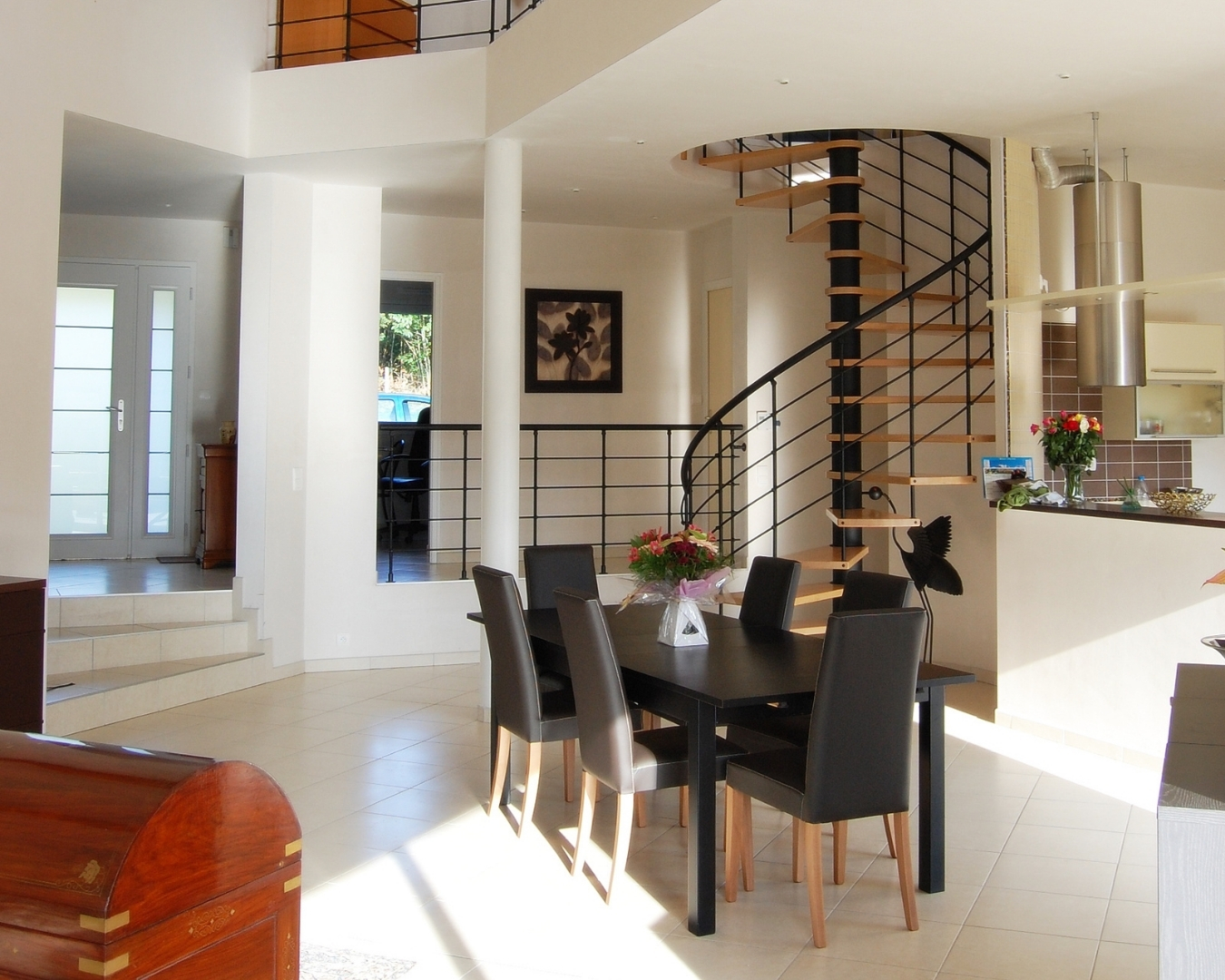 Réalisation colonne en plâtre Belle-Île en mer