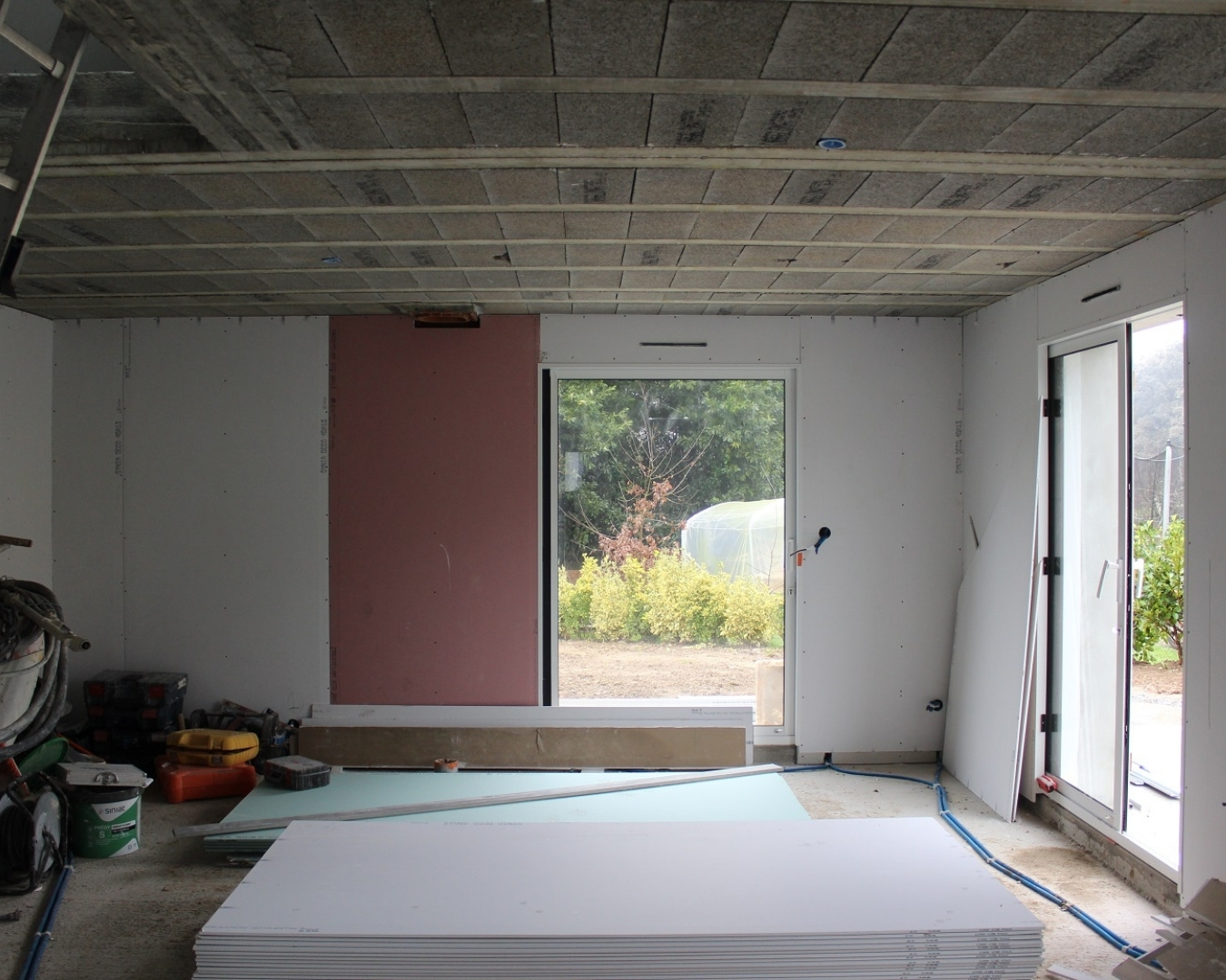 Réalisation de cloisons sèches à Belle-Île en mer