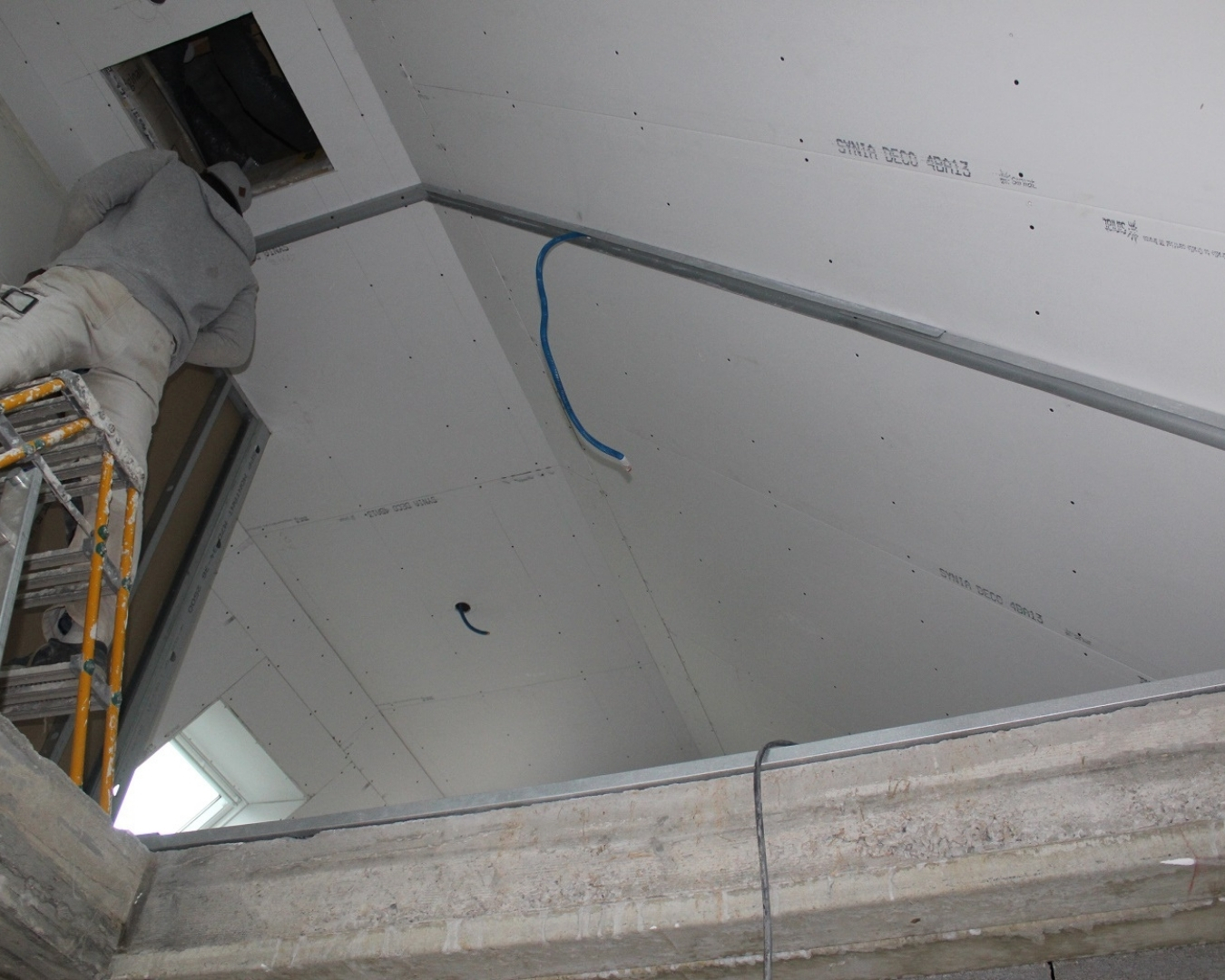 Réalisation de faux plafonds à Belle-Île en mer