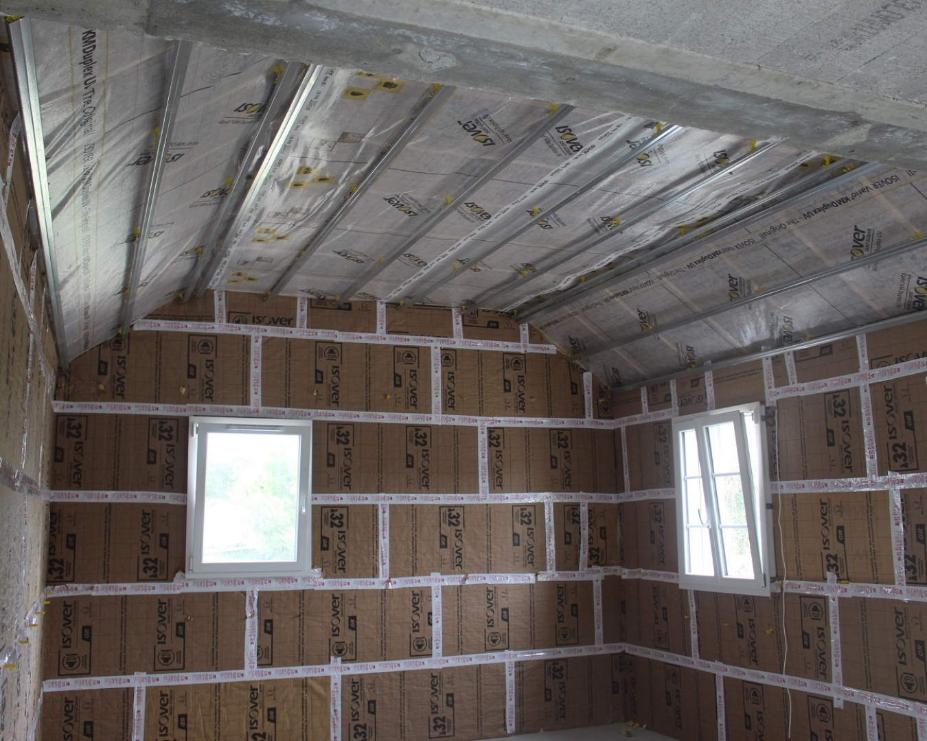 Réalisation faux plafond Belle-Île en mer